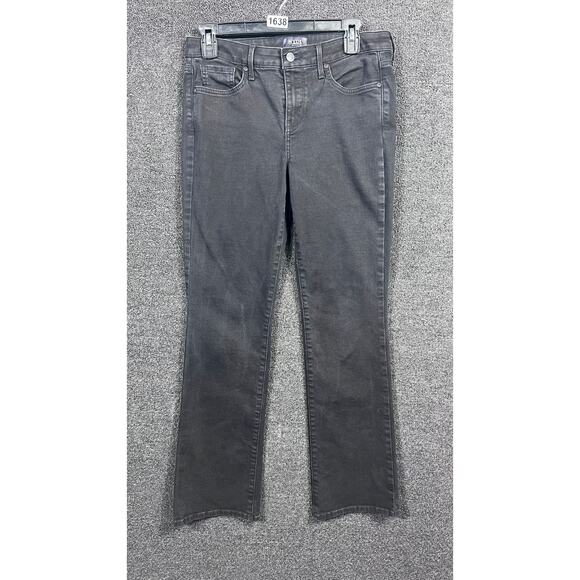 NYDJ Denim - NYDJ Jeans Barbara Bootcut Jeans Womens Size 4 Black Denim Lift Tuck Technology